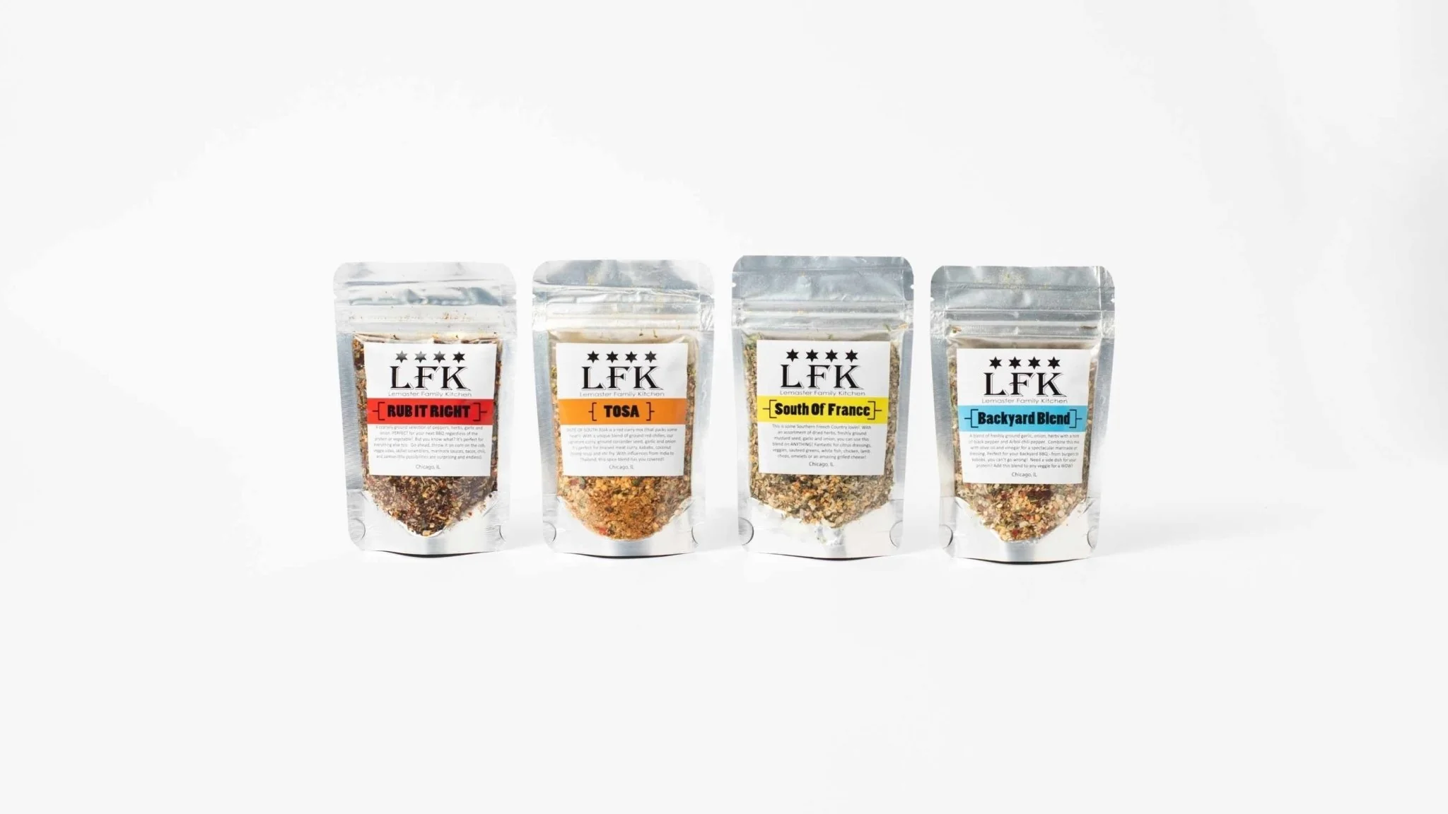 LFK 4-Pack Spice Blend Gift Set - Image 6